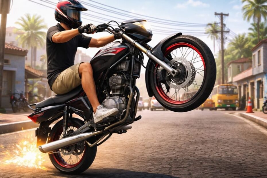 Moto Wheelie 3D-online